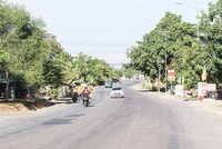 Một đoạn Quốc lộ 9 qua địa phận tỉnh Quảng Trị.