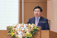 Phó thủ tướng thường trực Phạm Bình Minh (Ảnh: Nhật Bắc)