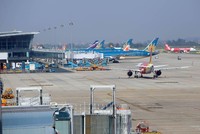 Chuyến bay đến sân bay Nội Bài. Ảnh: Vân Sơn/Báo Tin tức