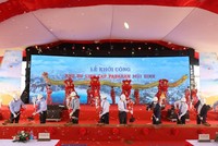 Lễ khởi công khu du lịch Cap Padaran Mũi Dinh diễn ra sáng 25-2 tại Ninh Thuận
