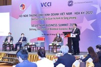 Thủ tướng Phạm Minh Chính phát biểu tại Hội nghị Thượng đỉnh Kinh doanh Việt Nam - Hoa Kỳ, sáng 8/3. (Ảnh: TTXVN).
