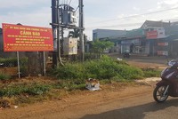 Tình trạng lãng phí đất vẫn diễn ra ở nhiều địa phương.