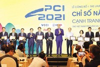 Vinh danh 10 địa phương dẫn đầu Bảng Xếp hạng PCI 2021