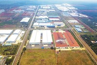 Nguồn thu từ cho thuê hạ tầng khu công nghiệp đóng góp lớn vào kết quả lợi nhuận của nhiều doanh nghiệp. Ảnh: Lê Toàn