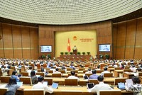Một phiên họp toàn thể cuối tuần qua của Quốc hội.