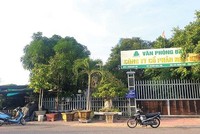 Khu “đất vàng” trên đường Trần Phú (TP. Nha Trang, tỉnh Khánh Hòa) bị sử dụng vào việc liên kết kinh doanh không đúng thẩm quyền. Ảnh: P.V