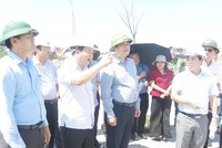 Lãnh đạo tỉnh Quảng Nam kiểm tra, giám sát dự án trên địa bàn. Tỉnh Quảng Nam đặt mục tiêu giải ngân 100% vốn đầu tư công