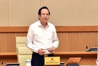 Bộ trưởng Bô Lao động - Thương binh và Xã hội Đào Ngọc Dung