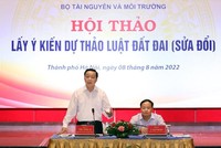 Bộ trưởng Trần Hồng Hà phát biểu tại Hội thảo.