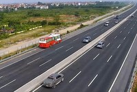 Một đoạn cao tốc Hà Nội - Hải Phòng.