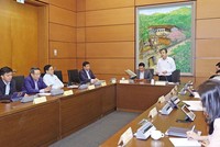 Phiên thảo luận tại Tổ 15 của các đại biểu Quốc hội sáng 22/10/2022