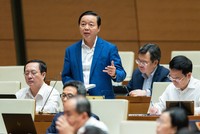 Bộ trưởng Bộ Tài nguyên và Môi trường Trần Hồng Hà