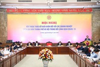 Hội nghị "Tiếp xúc, đối thoại doanh nghiệp năm 2022" do UBND Thành phố Hà Nội chủ trì sẽ diễn ra vào sáng ngày 14/12.