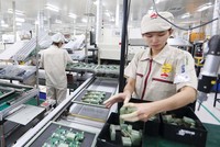 Xuất khẩu sản phẩm điện tử và linh kiện của Việt Nam đạt kim ngạch cao trong 11 tháng của năm 2022