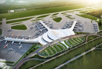 Phối cảnh tổng thể sân bay Long Thành.