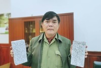 Ông Nguyễn Hữu Đường cho biết sẽ sử dụng đá granite dày 6cm để lát vỉa hè.