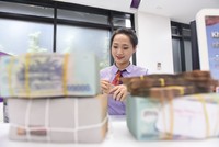 Quy mô vốn điều lệ của các ngân hàng thương mại Việt Nam còn rất khiêm tốn so với khu vực. Ảnh: Dũng Minh