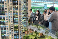 Các bất động sản đã có sổ giao dịch thông qua xác nhận của phòng công chứng. Ảnh: Dũng Minh
