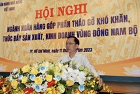 Tín dụng khu vực Đông Nam bộ chiếm 35%