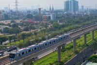 Tuyến metro số 1 (Bến Thành - Suối Tiên) sẽ đưa vào khai thác cuối năm nay - Ảnh: Lê Toàn