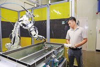 Nhà máy Hanwha Aero Engines của nhà đầu tư Hàn Quốc tại Khu công nghệ cao Hòa Lạc (Hà Nội)