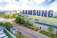 Samsung hiện là nhà đầu tư Hàn Quốc lớn nhất và cũng là nhà đầu tư nước ngoài lớn nhất tại Việt Nam. Ảnh: Đ.T