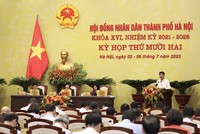 Quang cảnh kỳ họp.