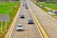 Một đoạn cao tốc Mai Sơn - Quốc lộ 45.