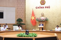 Thủ tướng Phạm Minh Chính chủ trì phiên họp Chính phủ thường kỳ tháng 8/2023 (Ảnh: Nhật Bắc)