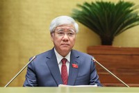 Chủ tịch Ủy ban Trung ương Mặt trận Tổ quốc Việt Nam Đỗ Văn Chiến.