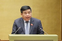 Bộ trưởng Bộ Kế hoạch và Đầu tư Nguyễn Chí Dũng. Ảnh: Duy Linh