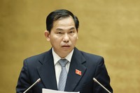 Chủ nhiệm Ủy ban Tài chính - Ngân sách của Quốc hội Lê Quang Mạnh. Ảnh: Duy Linh.
