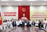 Quảng Ninh đứng đầu cả nước về thu hút đầu tư nước ngoài trong 10 tháng năm 2023