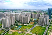 Các phân khúc ở thực như chung cư vẫn có lượng giao dịch ổn định. Ảnh: Hoàng Hà