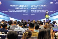 Thứ trưởng Bộ Kế hoạch và Đầu tư Trần Duy Đông phát biểu và đánh giá về hoạt động đầu tư cho khởi nghiệp sáng tạo tại Diễn đàn Quỹ đầu tư Đổi mới sáng tạo Việt Nam 2023