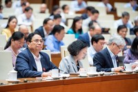 Phiên chất vấn chiều 7/11 tại Quốc hội - Ảnh Quochoi.vn
