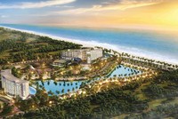 LDG Group đã thông qua việc bán một số dự án để trả nợ. Trong ảnh: Phối cảnh dự án LDG Grand Miền Trung.