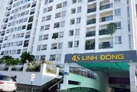 Chung cư 4s Linh Đông hiện chưa được giải chấp nên cư dân chưa thể làm sổ hồng