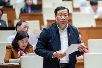 Đại biểu Thạch Phước Bình (Trà Vinh) phát biểu.