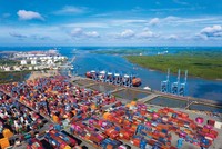 Sông Cái Mép - Thị Vải, góc nhìn từ cảng Tân Cảng - Cái Mép