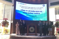 “Xông đất” HOSE năm 2018, cổ phiếu Taseco Airs (AST) tăng hết biên độ
