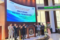 Cổ phiếu Viễn thông Tin học Bưu điện (ICT) chào sàn, giá tham chiếu 23.100 đồng/cổ phiếu