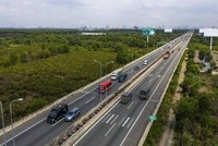 Đoạn cao tốc Cam Lâm - Vĩnh Hảo đi qua Khánh Hòa, Ninh Thuận, Bình Thuận dài 78,5km được đầu tư giai đoạn đầu với quy mô 4 làn xe, với tổng mức đầu tư hơn 8.900 tỷ đồng