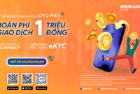 Chứng khoán Mirae Asset tung ra chương trình ưu đãi hoàn phí cho nhà đầu tư mới
