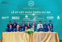 Lê Phong và Coteccons "bắt tay" tại dự án cao cấp The Emerald 68
