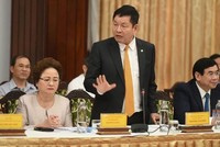 Ông Trương Gia Bình, Chủ tịch HĐQT FPT chia sẻ tại cuộc “Đối thoại 2045”