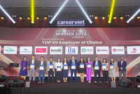 Cùng với Tập đoàn YeaH1, các thương hiệu lớn tại Việt Nam cũng góp mặt trong lần vinh danh năm nay