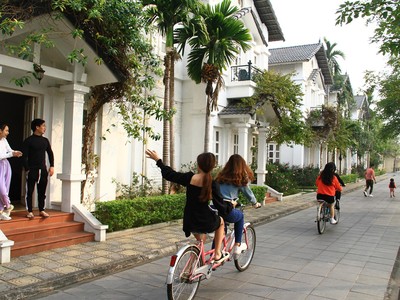 Không gian nghỉ dưỡng yên bình ở Vườn Vua Resort & Villas.