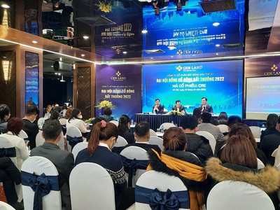 Đại hội đồng cổ đông bất thường của CEN LAND diễn ra trong bối cảnh cổ phiếu CRE đang thăng hoa. Ảnh: Thành Nguyễn.