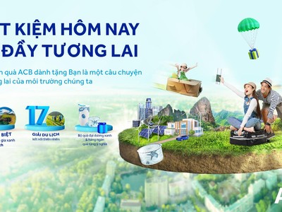 Cơ hội du lịch 'xanh' kết nối thiên nhiên dành cho hàng triệu khách hàng ACB